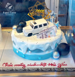 Bánh sinh nhật núi tuyết