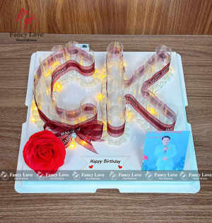 Khuôn đút tiền chữ CK tặng sinh nhật Chồng
