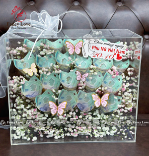 Vali tiền 20 tờ 500k chúc mừng 20/10